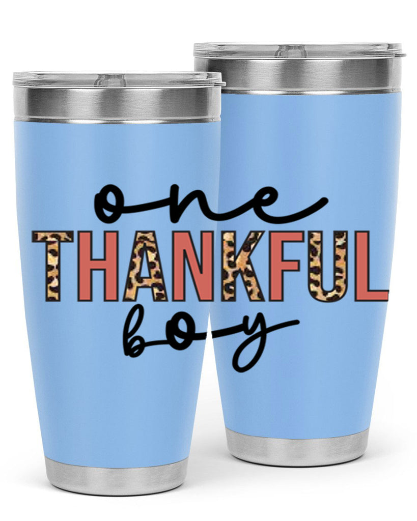 One thankful boy 462#- fall- Tumbler