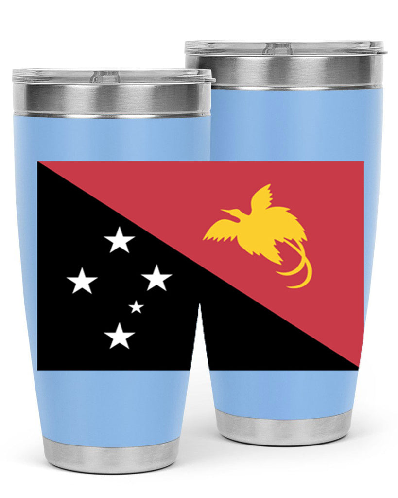 Papua New Guinea 62#- world flags- Tumbler