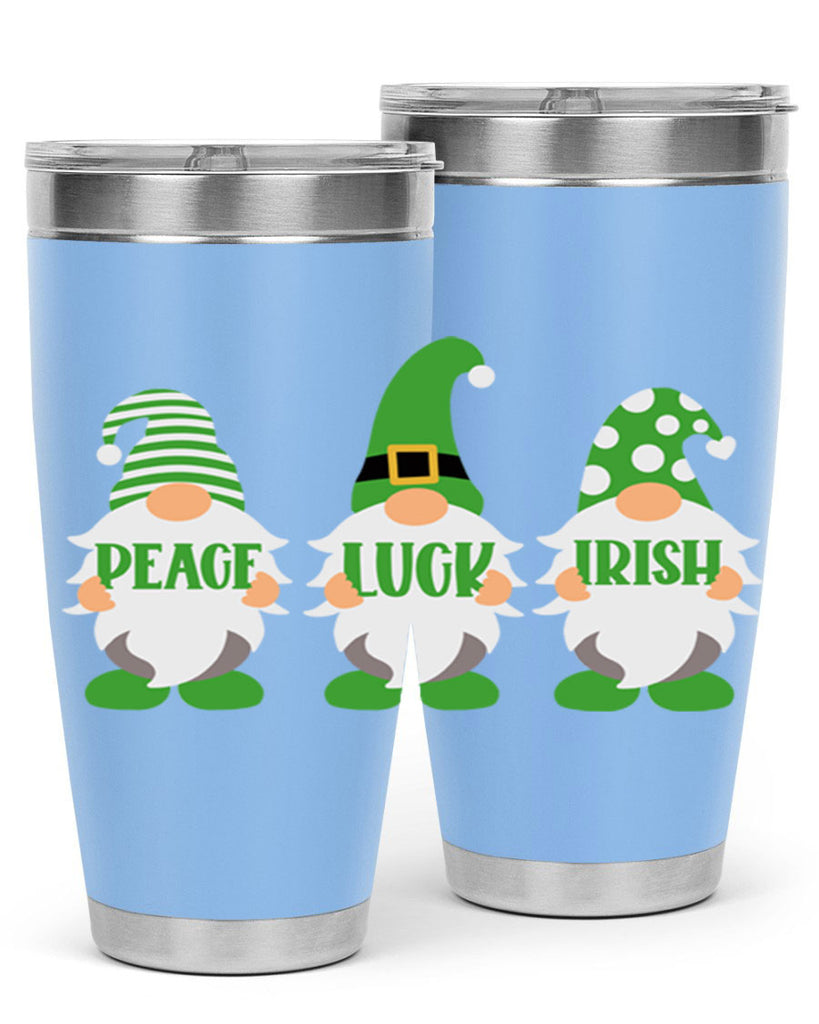 Peace Luck Irish Style 41#- St Patricks Day- Tumbler