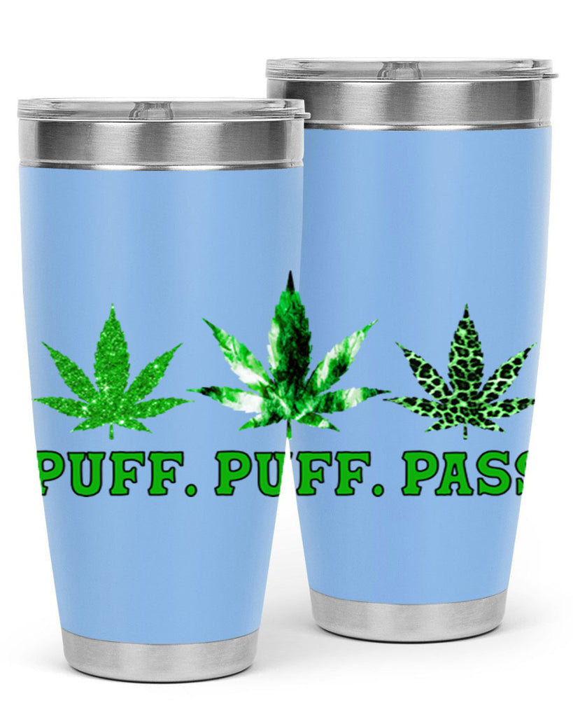 Puff Puff Pass 221#- marijuana- Tumbler