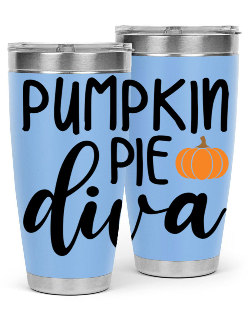 Pumpkin Pie Diva 532#- fall- Tumbler