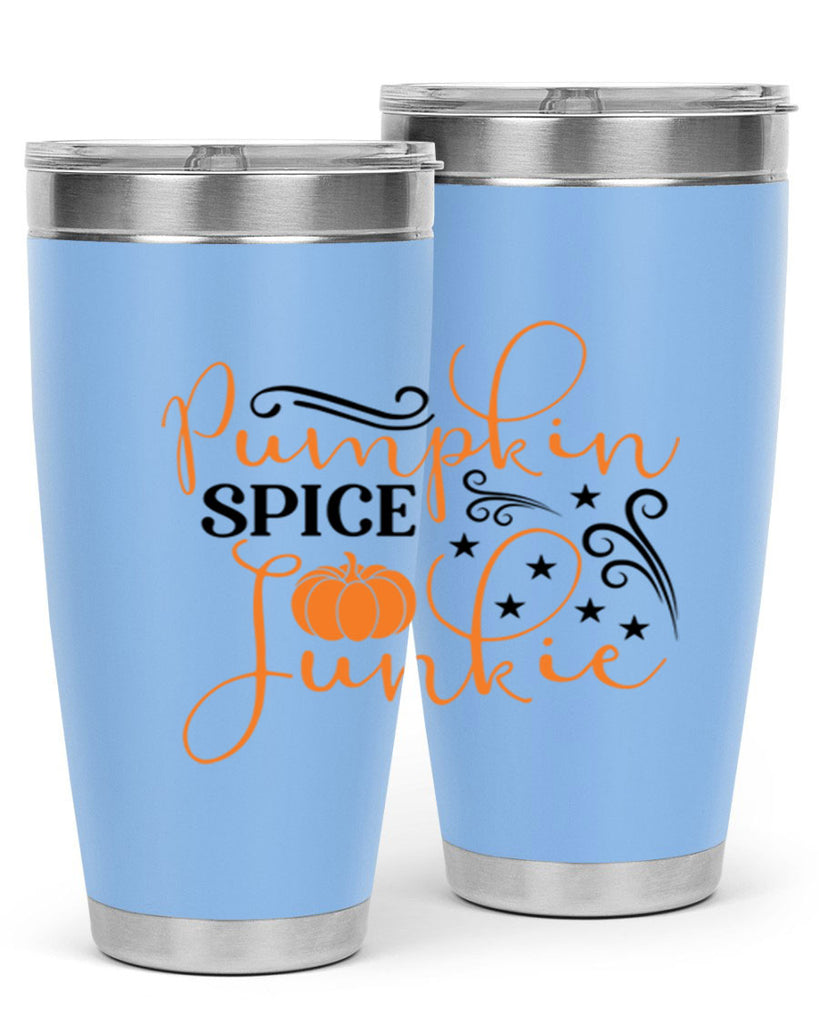 Pumpkin Spice Junkie 549#- fall- Tumbler