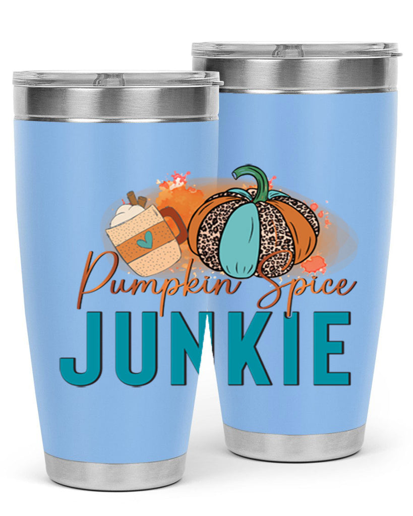 Pumpkin Spice Junkie 550#- fall- Tumbler