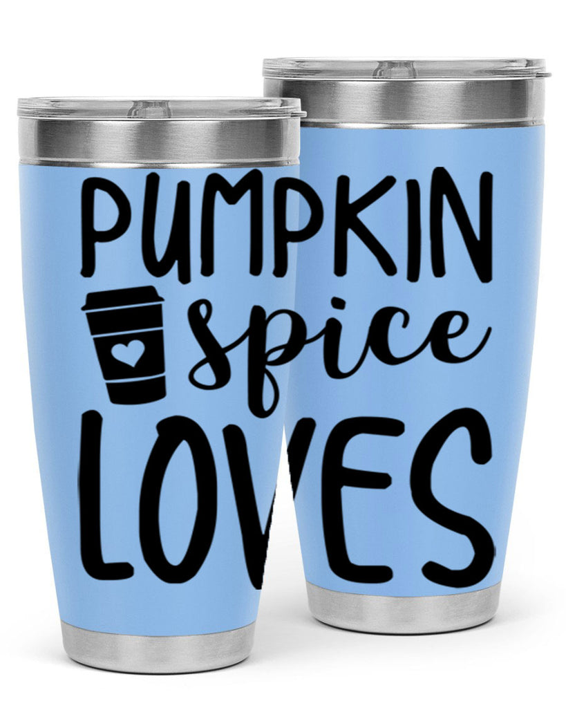 Pumpkin Spice Loves 555#- fall- Tumbler
