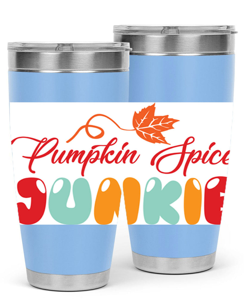 PumpkinSpiceJunkiedesign 569#- fall- Tumbler