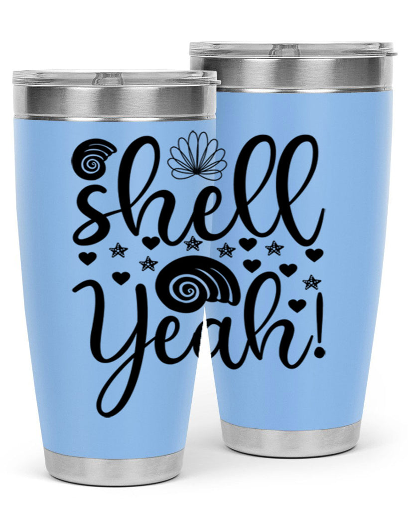 SHELL YEAH design 598#- mermaid- Tumbler