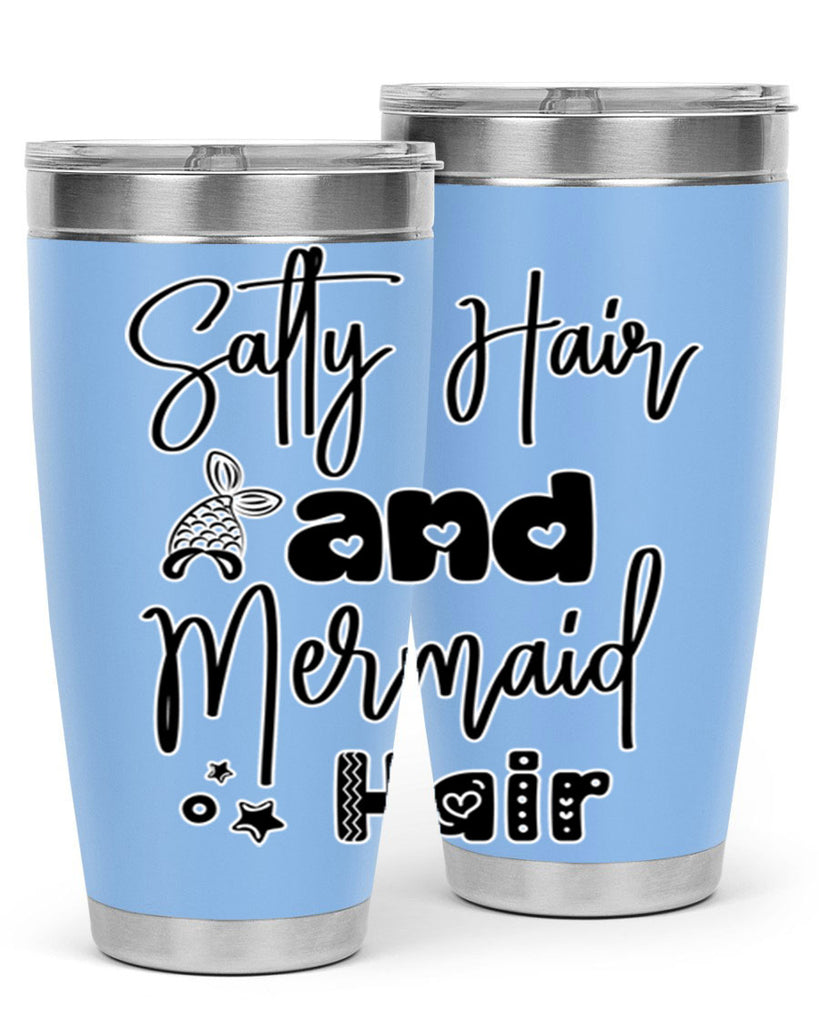 Salty Hair and Mermaid Hair 572#- mermaid- Tumbler