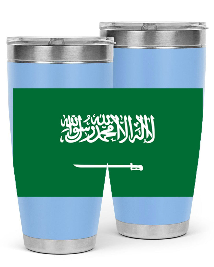 Saudi Arabia 46#- world flags- Tumbler