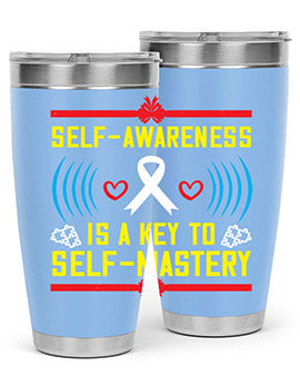 Self wareness is a key to self mastery Style 32#- self awareness- Tumbler