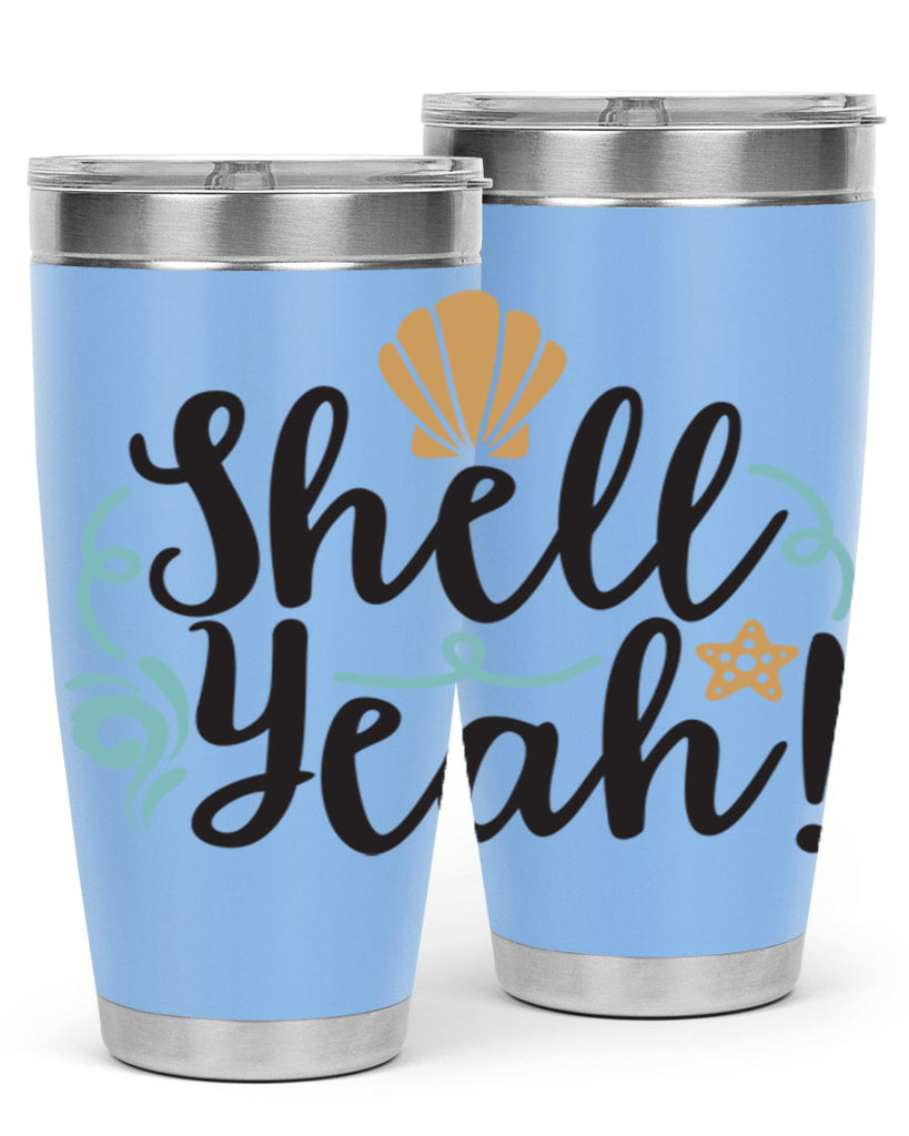 Shell Yeah 592#- mermaid- Tumbler