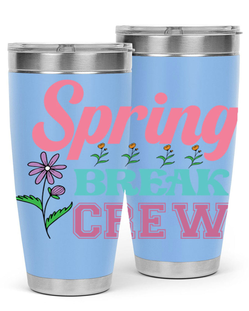 Spring Break Crew  484#- spring- Tumbler