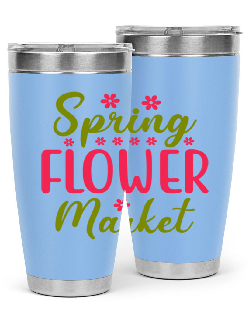 Spring Flower Market 423#- spring- Tumbler