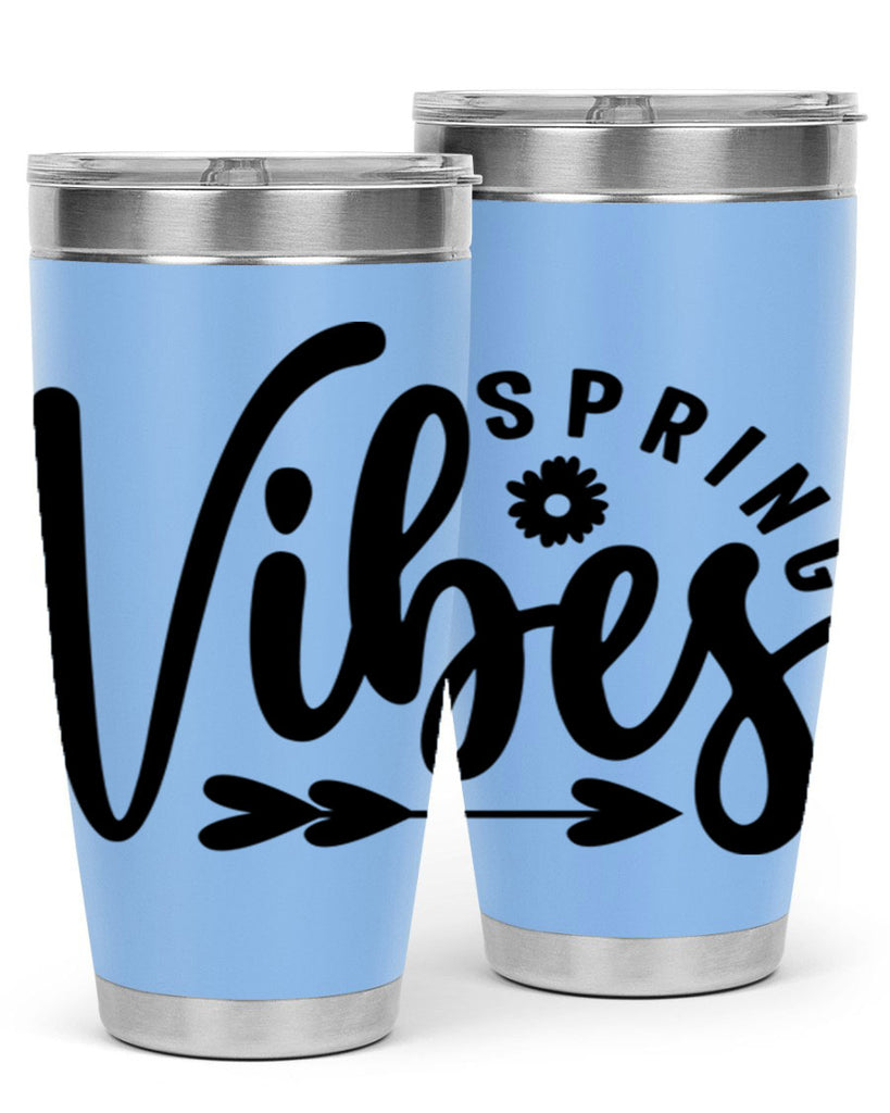 Spring Vibes478#- spring- Tumbler