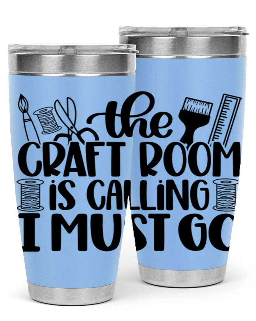 The Craft Room Is Calling 6#- crafting- Tumbler