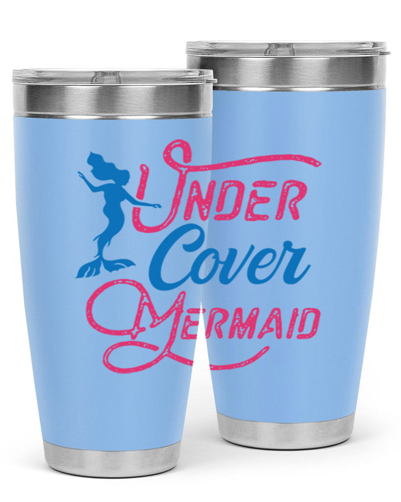 Under Cover Mermaid 640#- mermaid- Tumbler