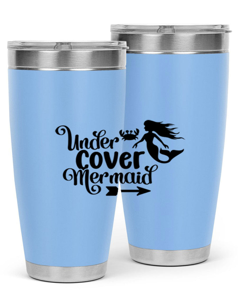 Under Cover Mermaid 641#- mermaid- Tumbler