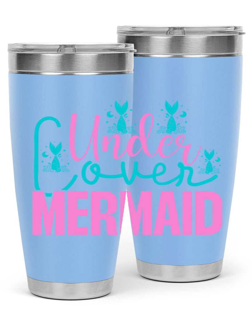 Under Cover Mermaid 643#- mermaid- Tumbler