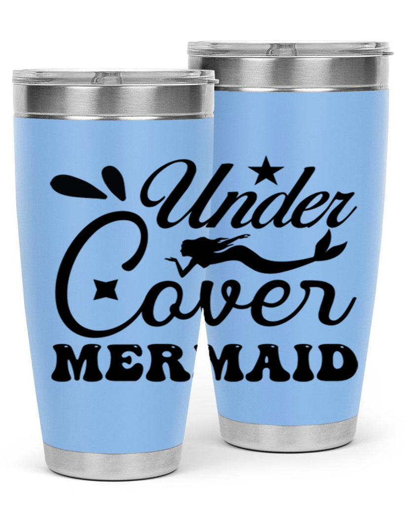 Under cover mermaid 646#- mermaid- Tumbler