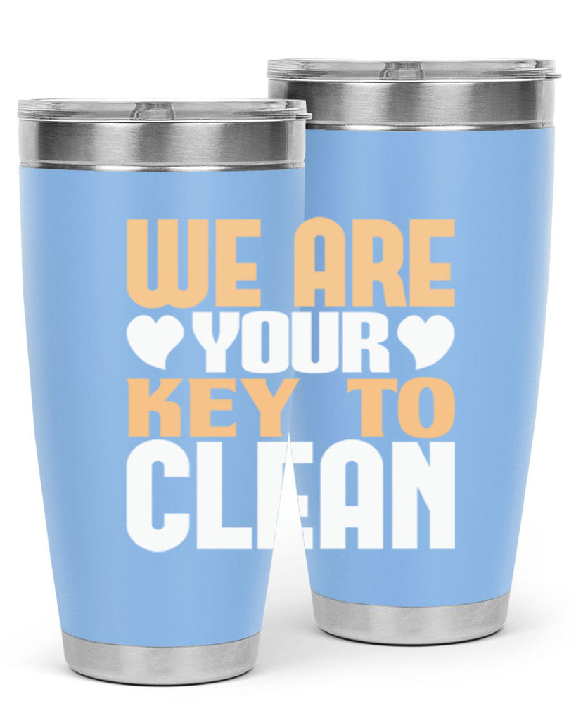 We are your key to clean Style 12#- cleaner- tumbler