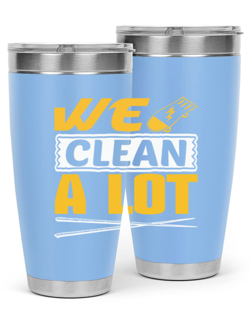 We clean a lot Style 10#- cleaner- tumbler