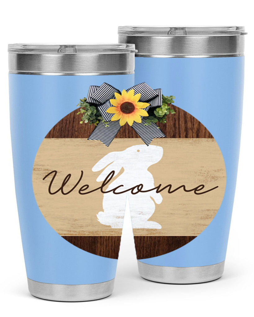 Welcome Bunny Mockup568#- spring- Tumbler