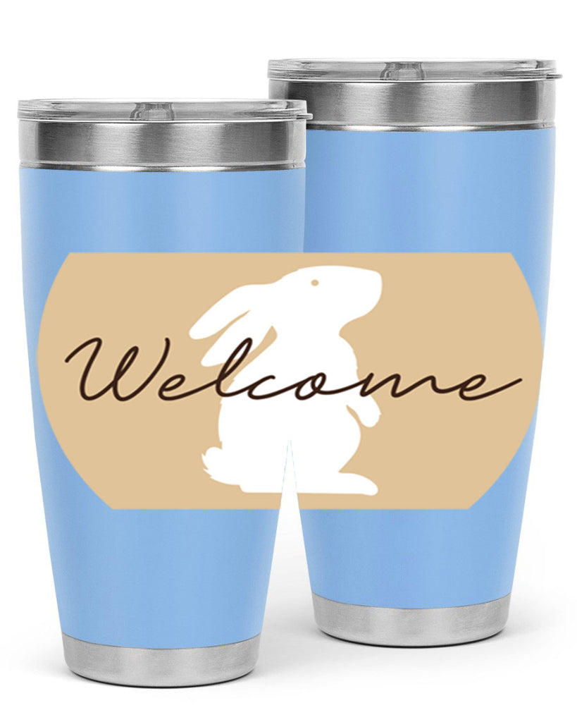 Welcome Bunny569#- spring- Tumbler