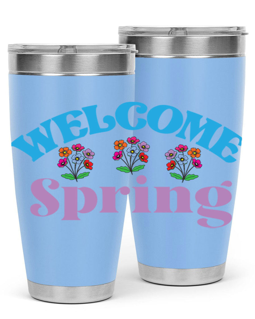 Welcome Spring  600#- spring- Tumbler
