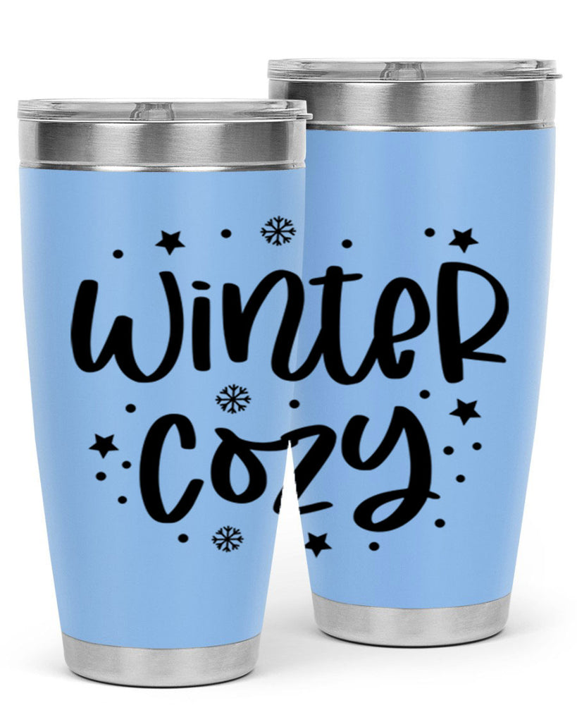 Winter Cozy498#- winter- Tumbler