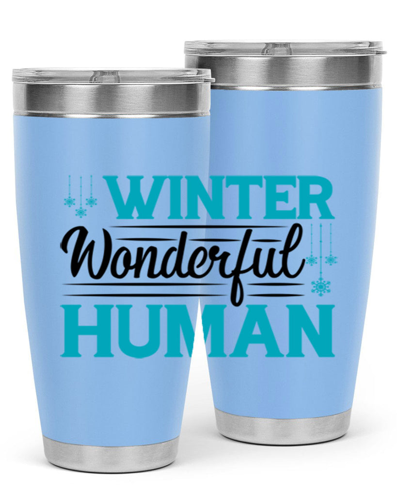 Winter Wonderful Time 569#- winter- Tumbler