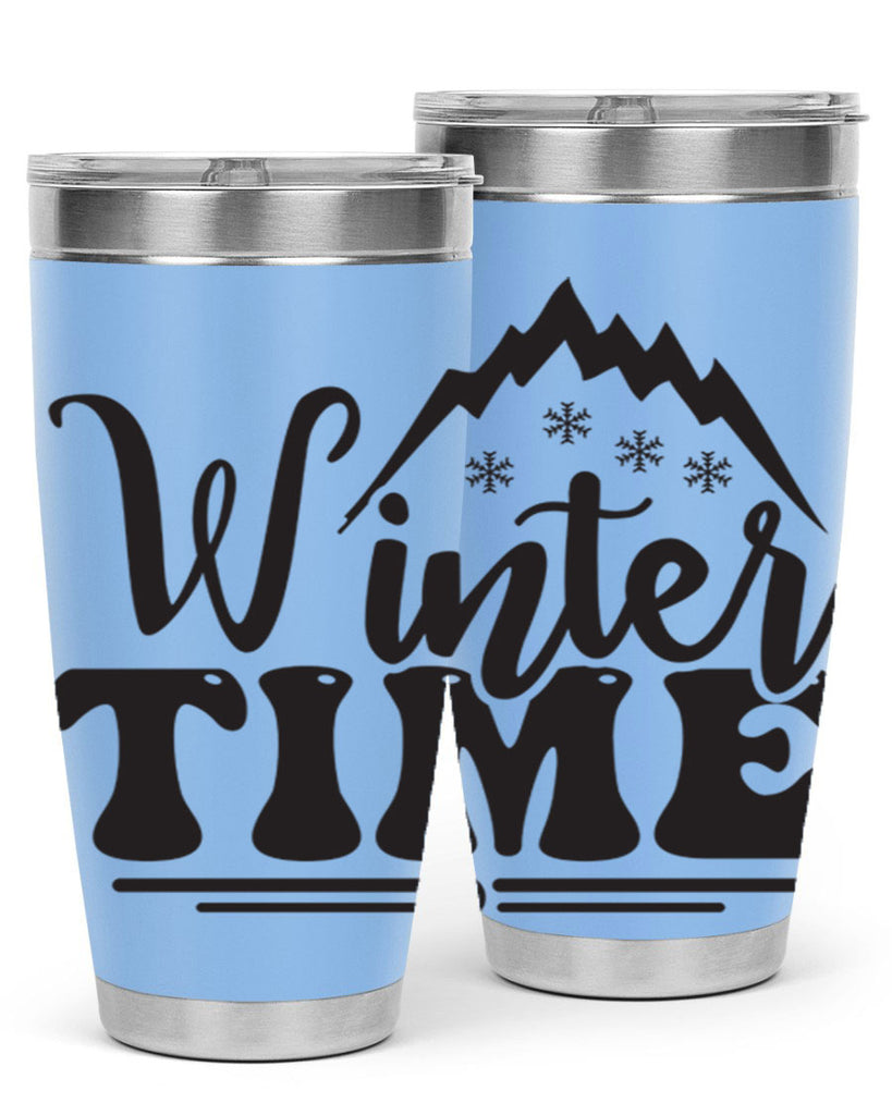 Winter time 566#- winter- Tumbler