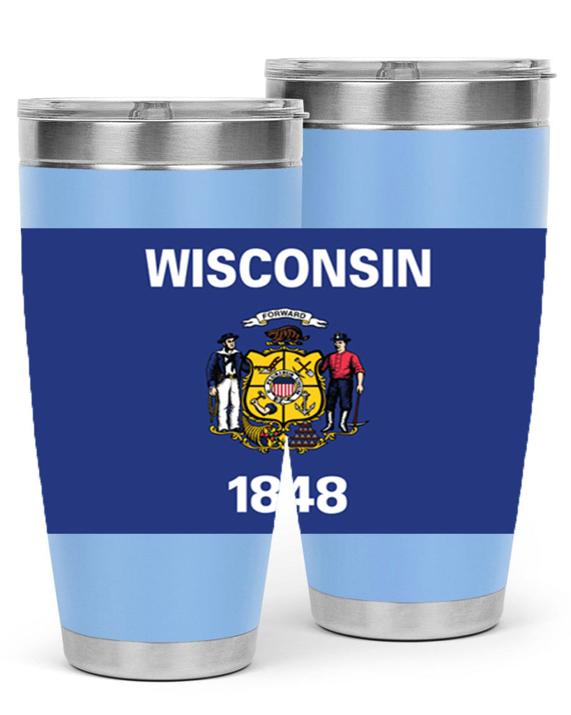 Wisconsin 2#- stateflags- Tumbler