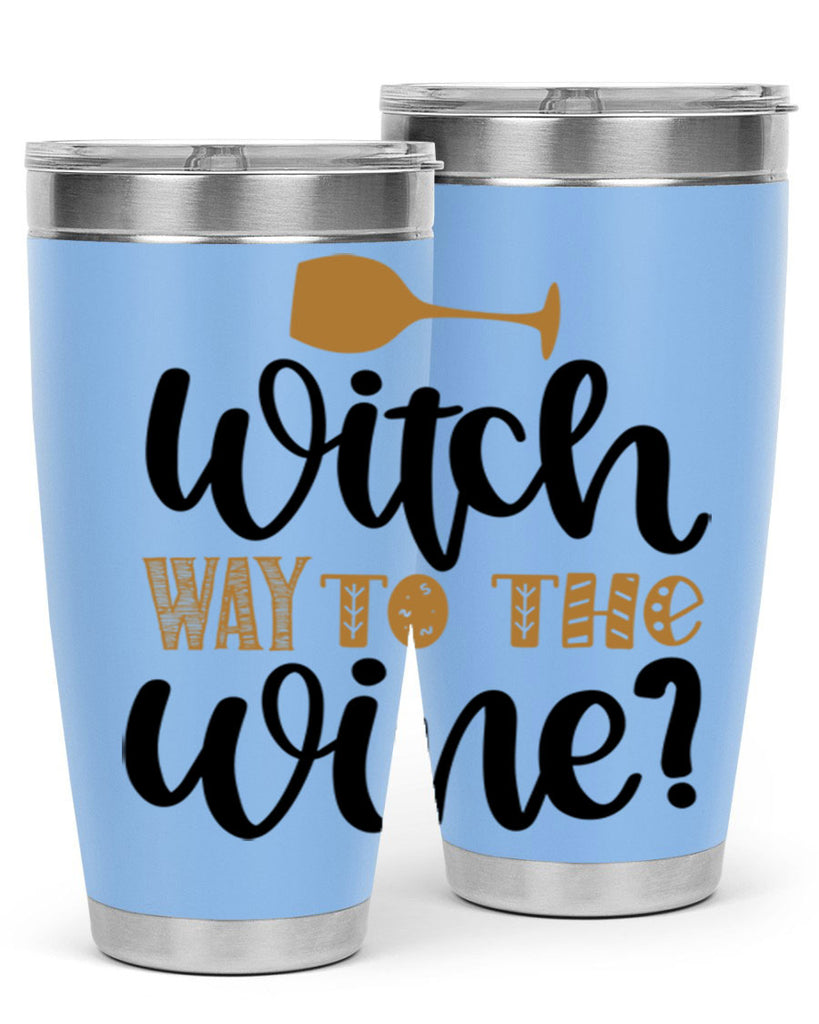 Witch Way to the Wine 651#- fall- Tumbler