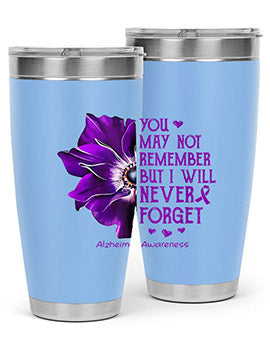 You may not remember but I will never forget alzheimer 223#- alzheimers- Cotton Tank