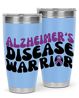 alzheimer s disease warrior 4#- alzheimers- Cotton Tank