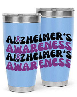 alzheimers awareness 114#- alzheimers- Tumbler