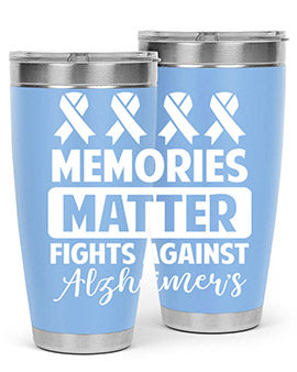 alzheimers awareness 122#- alzheimers- Tumbler