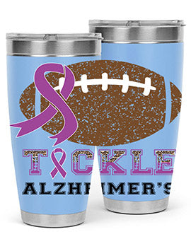 alzheimers awareness style 112#- alzheimers- Tumbler