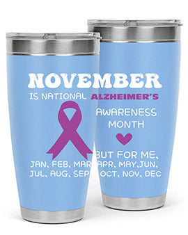 alzheimers awareness style 51#- alzheimers- Tumbler