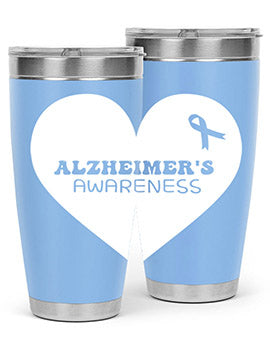 alzheimers awareness style 60#- alzheimers- Tumbler