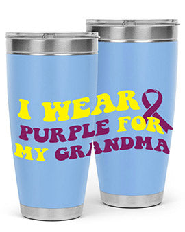 alzheimers awareness style 62#- alzheimers- Tumbler