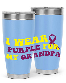 alzheimers awareness style 65#- alzheimers- Tumbler