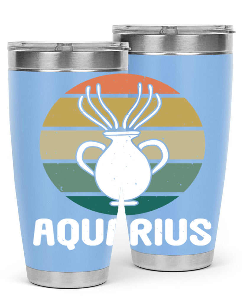 aquarius 78#- zodiac- Tumbler