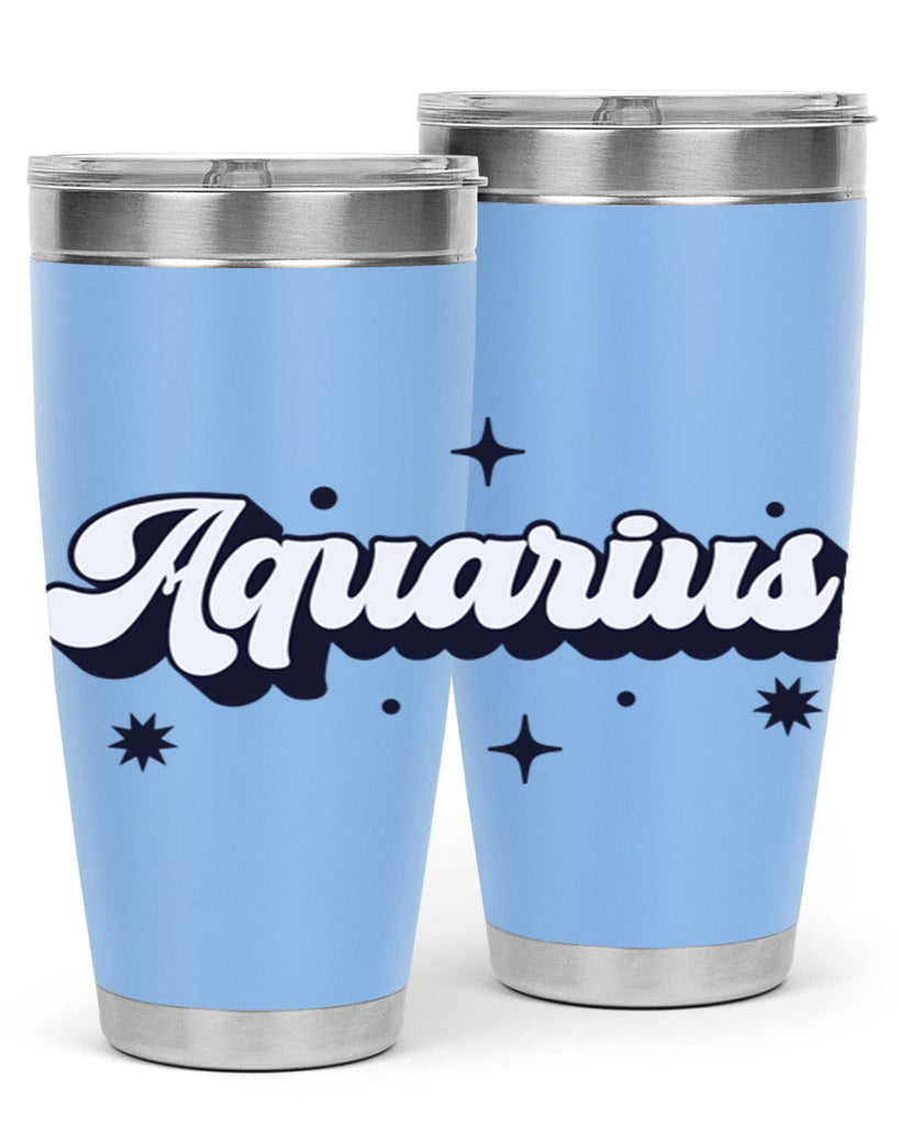 aquarius 82#- zodiac- Tumbler