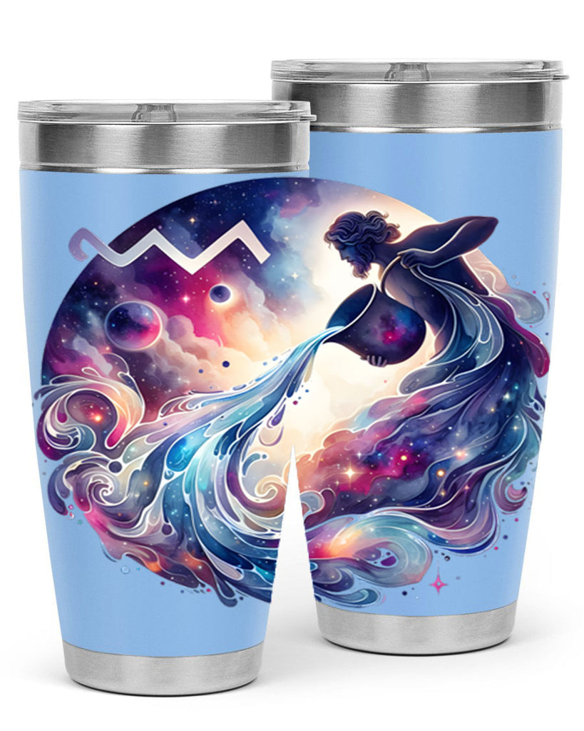 aquarius 89#- zodiac- Tumbler