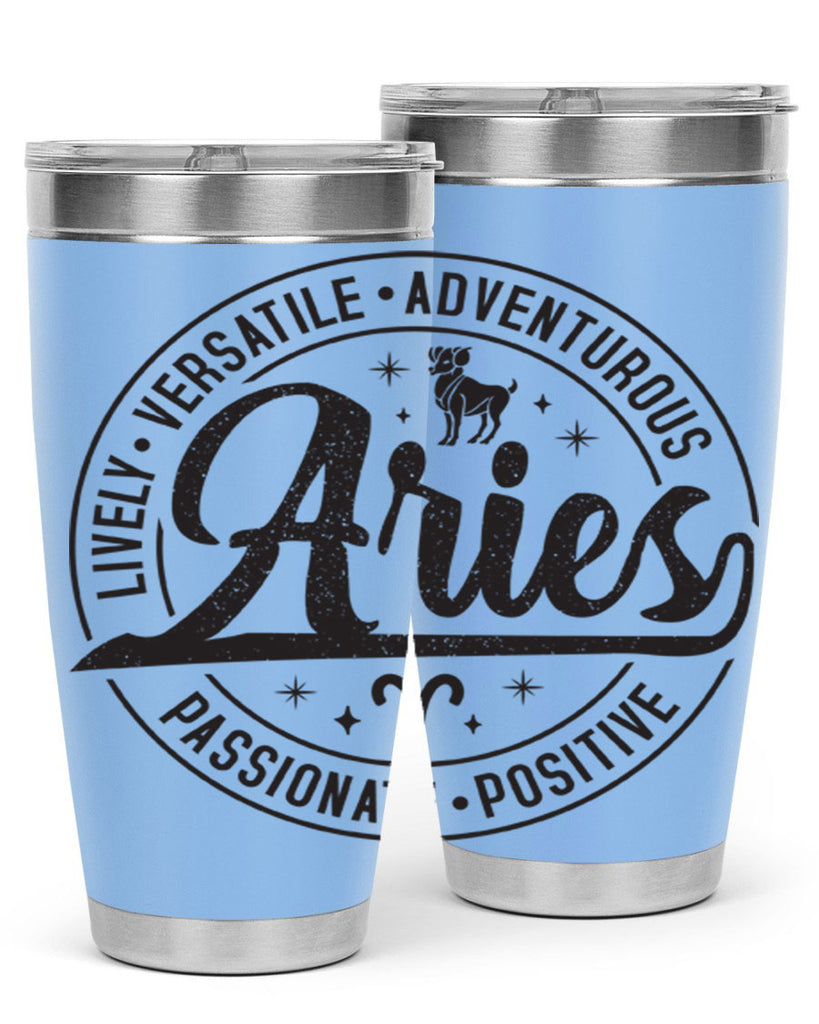 aries 102#- zodiac- Tumbler