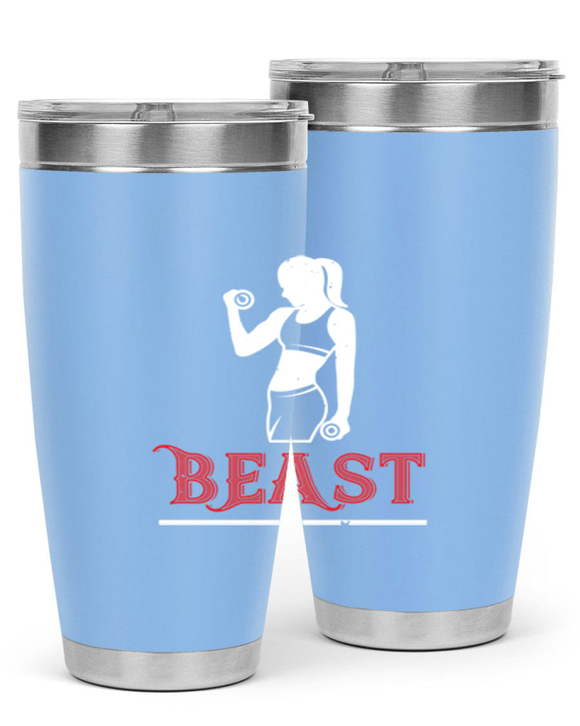 beast 102#- gym- Tumbler