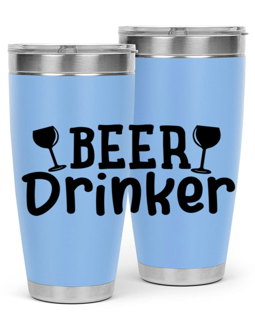 beer drinker 133#- beer- Tumbler