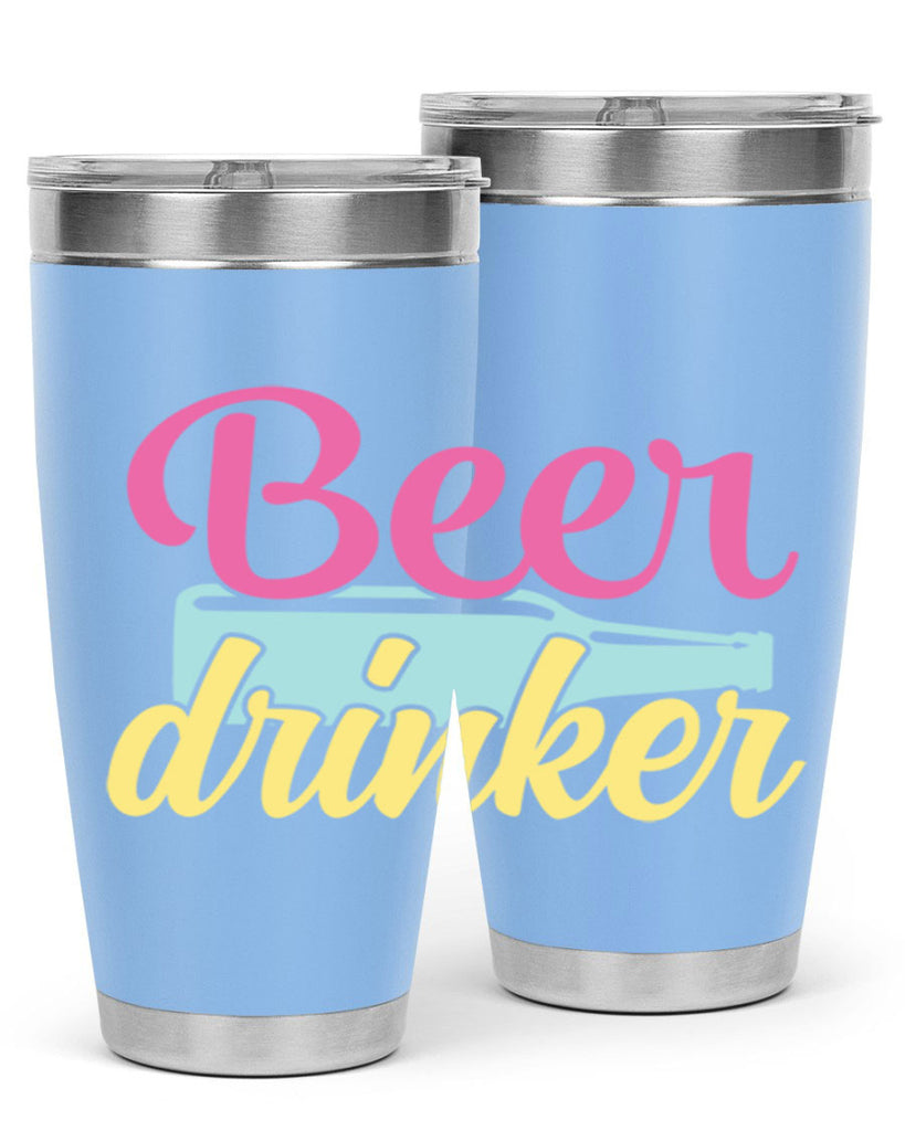 beer drinker 134#- beer- Tumbler