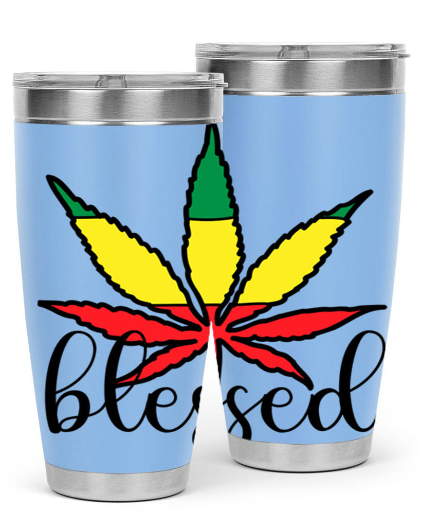 blessed cannabis jamacian 18#- marijuana- Tumbler