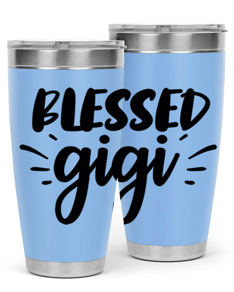 blessed gigi 64#- grandma - nana- Tumbler